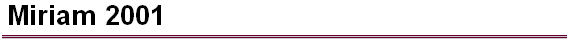  Miriam 2001 